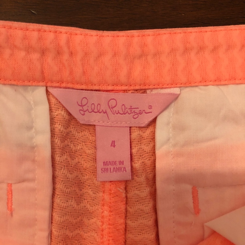 Lily Pulitzer Shorts - Tangerine / Coral